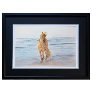 'Tempest: Beach Stroller'. Original Painting.