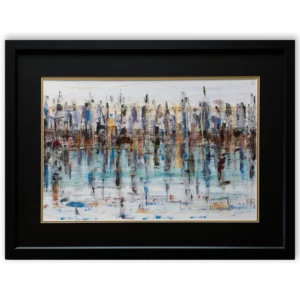 'City Waterfront'. Original Painting.