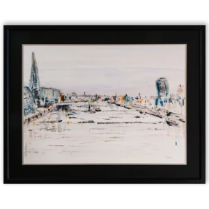 'London Skyline - the Shard'. Original Painting.