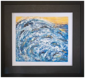 'Dolphin Joy: Ocean Harmony', Karen Holt.